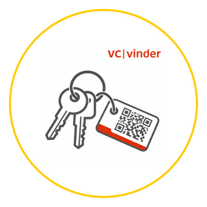 vc|vinder QR-Code Anh&auml;nger