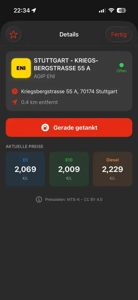 Tankschwabe Spritpreise App für Camper Vergleich